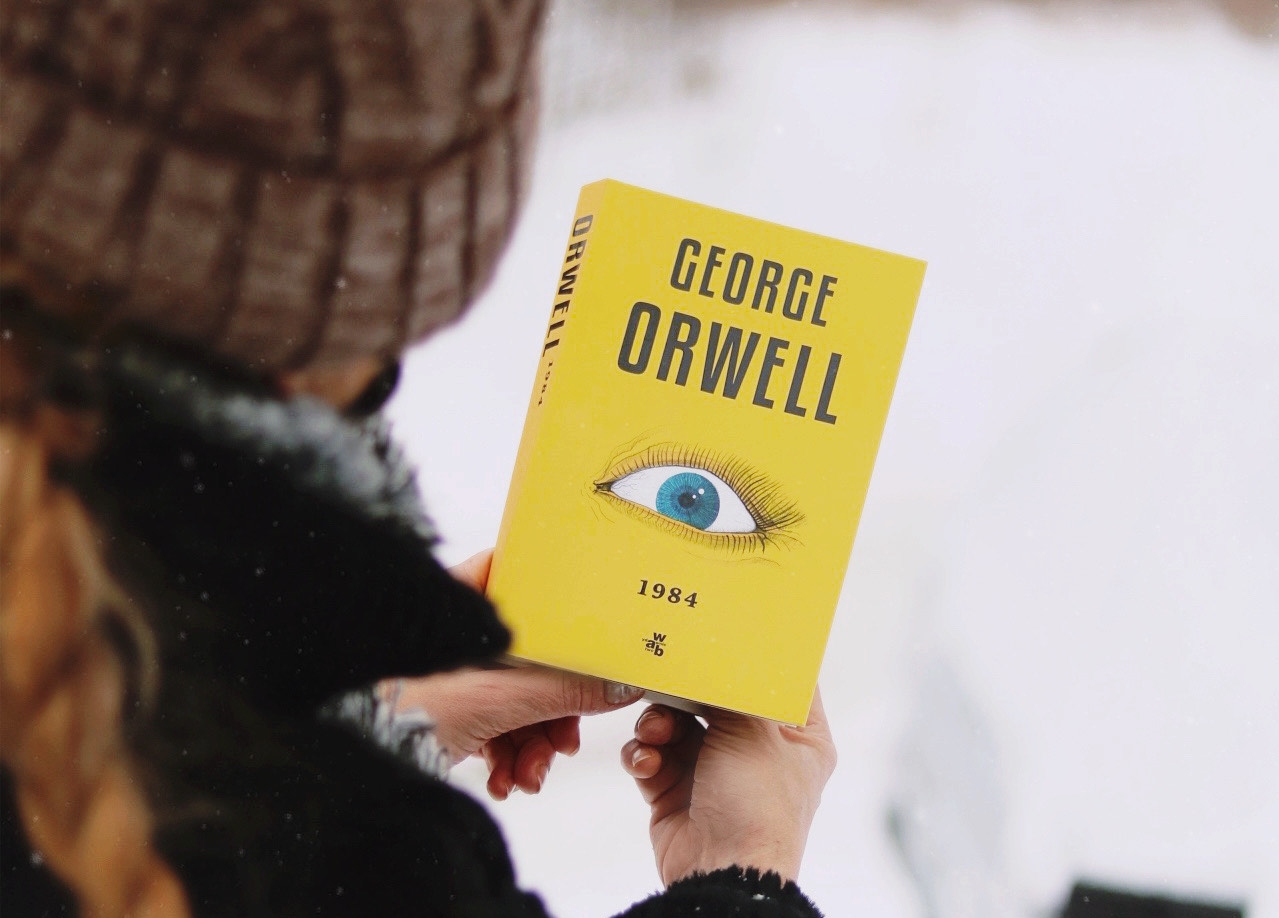 Okładka książki 1984 Orwella