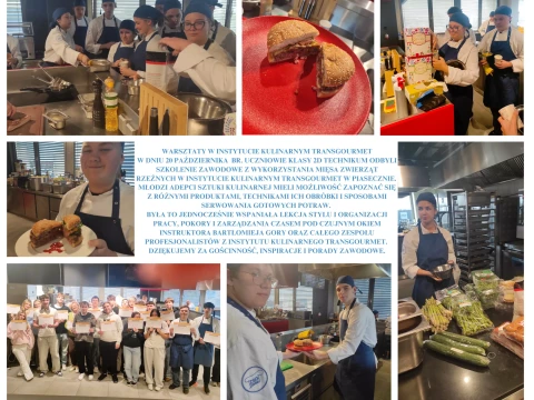 Warsztaty w Instytucie Transgourmet