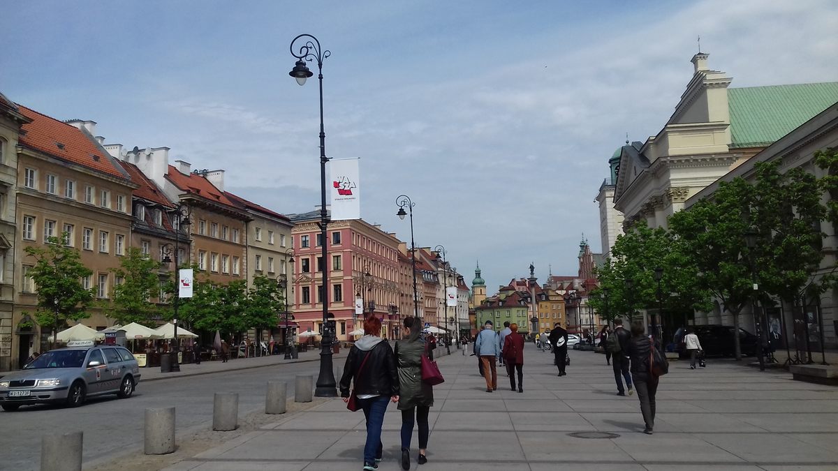 widokówka z Warszawy