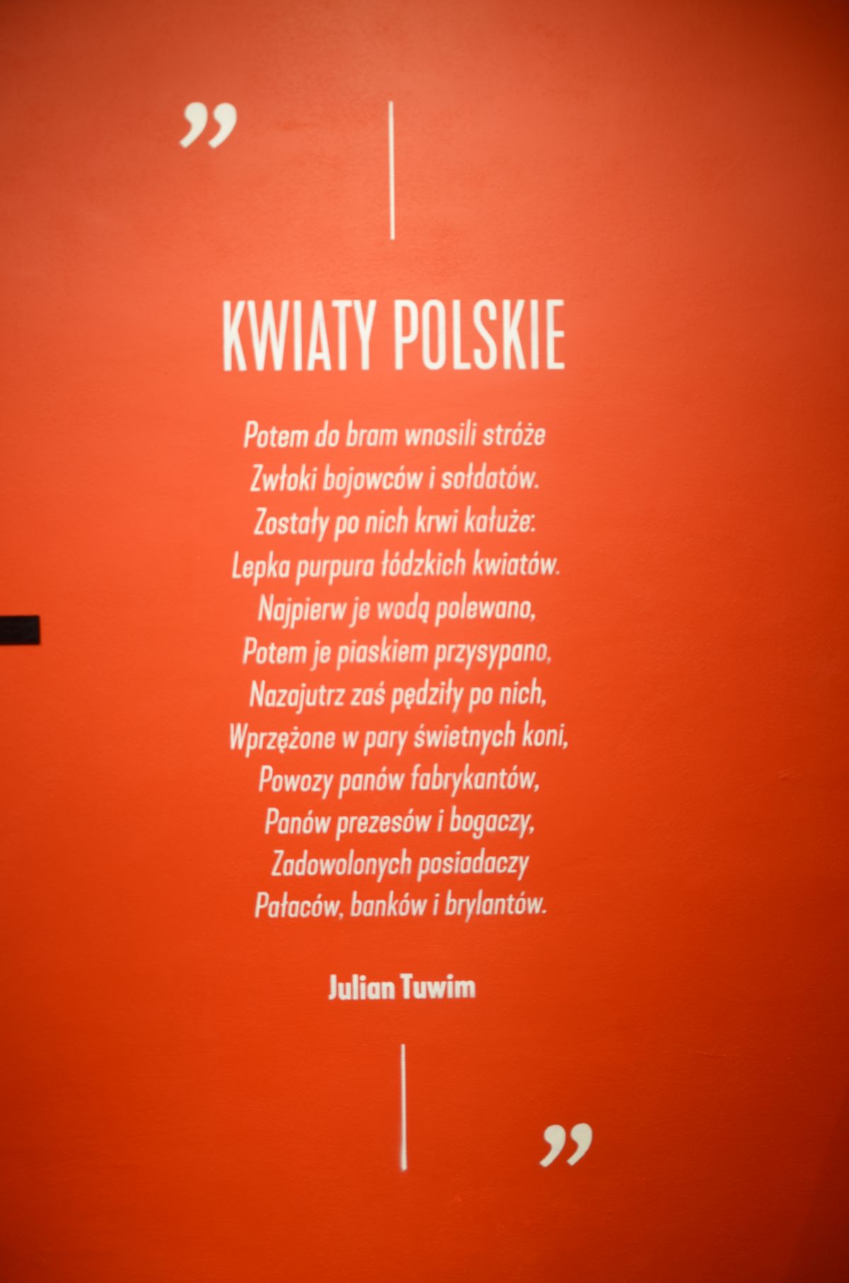 wiersz Tuwima "Kwiaty polskie"
